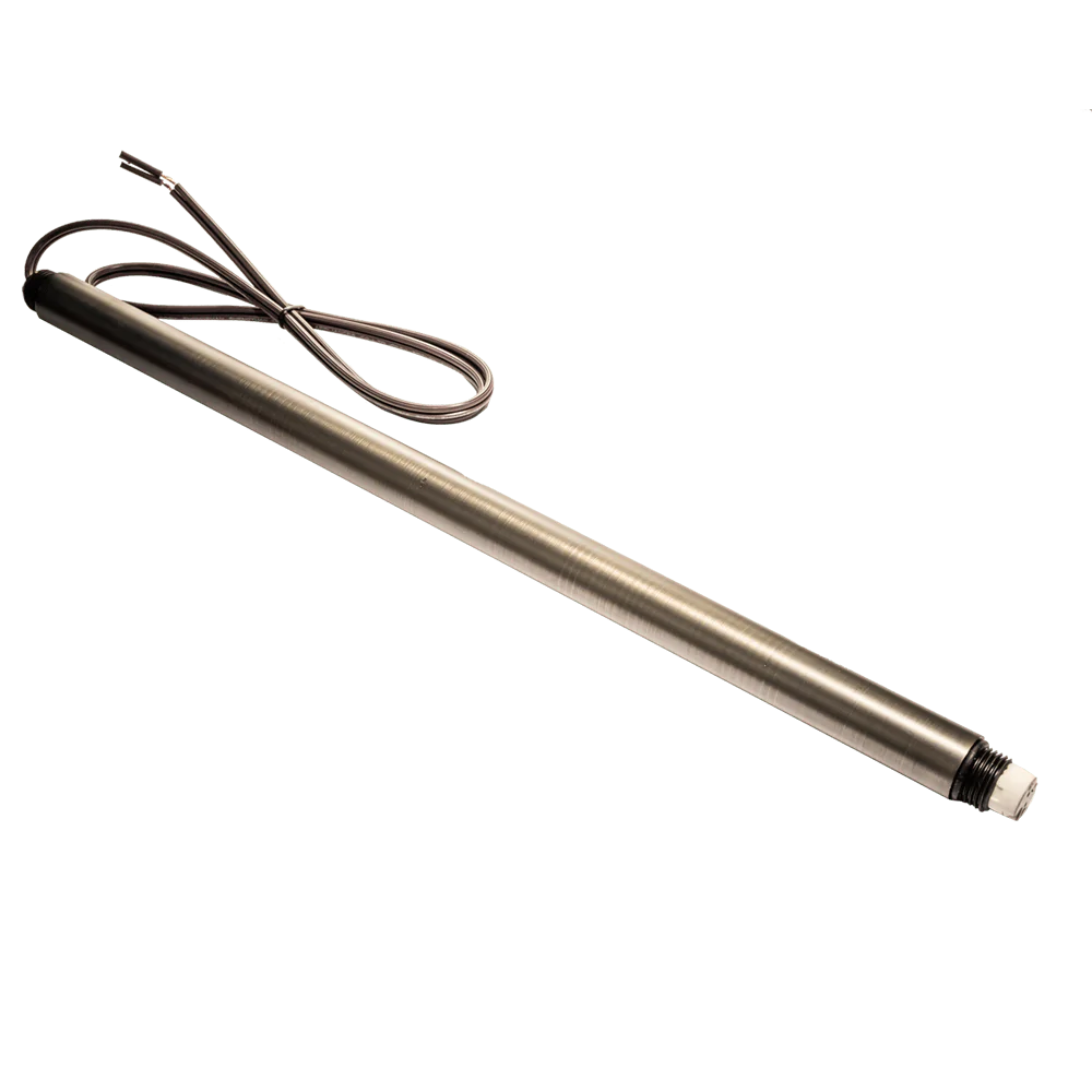 Total Light  Boca Brass Path Light- 8" Shade 15" Stem