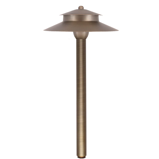 Total Light Naples Two-tiered Path Light with 15" Stem
